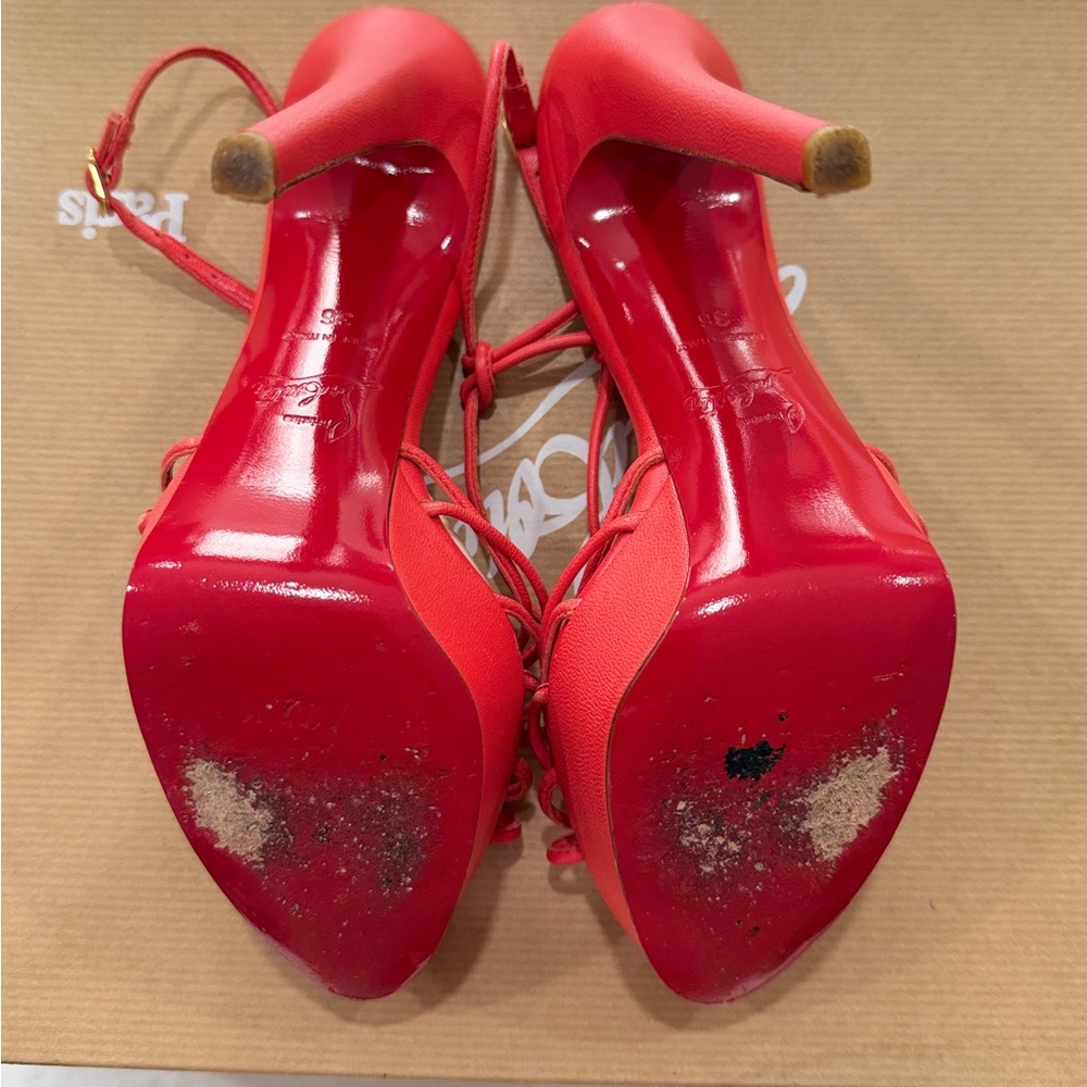👠 Discolilou Sandal in Corail — Statement Heel! - Picture 8 of 13